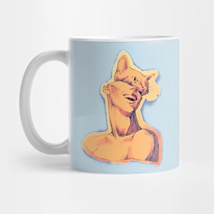 kitty girl (by Alexey Kotolevskiy) Mug